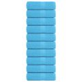 vidaXL Utierky na umývanie FROGN 10 ks tyrkysové 30x30 cm 360 g/m²