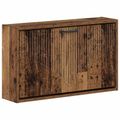 vidaXL Nástenný botník HOORN 71 x 17 x 43 cm Kompozitné drevo