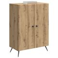 vidaXL Servírovacia skriňa Dub artisan 66 x 34,5 x 90 cm
