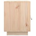 vidaXL Nočný stolík 40x34x45 cm masívne borovicové drevo