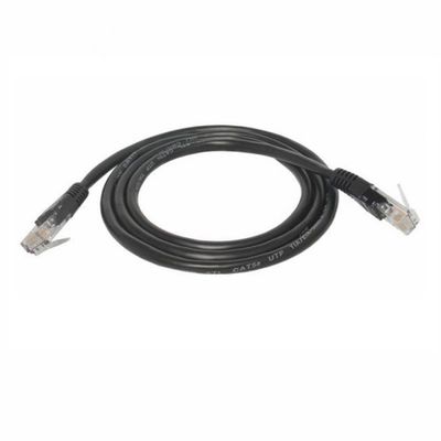 CAT5e UTP pripojovací sieťový kábel (patchcord) 1m čierny