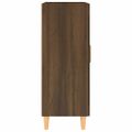 vidaXL Komoda hnedý dub 69,5x34x90 cm spracované drevo
