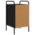 vidaXL Nočný stolík 2 ks Čierny dub 35 x 36,5 x 61 cm Kompozitné drevo