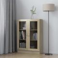 vidaXL Vitrína, dub sonoma 82,5x30,5x115 cm, kompozitné drevo