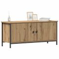 vidaXL TV skrinka 100 x 35 x 45 cm Remeselný dub Kompozitné drevo