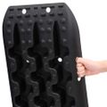 vidaXL Trakčné dosky 2 ks čierne 106x30,5x7 cm nylon