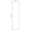 vidaXL Behúň LESAKA Hnedá 50 x 200 cm Diamantový zamat