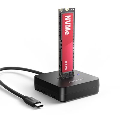 AXAGON ADSA-M2C11L, USB-C 10Gbps dokovacia stanica pre 1× M.2 NVMe SSD