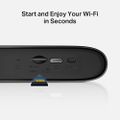 TP-Link Mercusys MT110 mobilní LTE Modem s WiFi routerem, 1x slot SIM, 150Mbps na 2,4GHz, baterie 2200mAh Router, hotspot, Wi-Fi 802.11a/b/g/n, 4G/LTE, SIM slot, až 10 zarízení, provoz na baterii, cerný