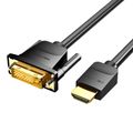 Kabel HDMI do DVI (24+1) Vention ABFBI 3m, 4K 60Hz/ 1080P 60Hz (čierny)