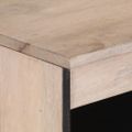 vidaXL Komoda 60x34x75 cm mangovníkový masív