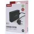 HAMA GaN, Rýchlonabíjačka, 4x USB-C PD/QC 240W