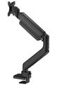 Neomounts DS70PLUS-450BL1/Držák zakřiveného displeje/na stůl/17-49"/svorka+průch./VESA 100X100/nosn.18kg/plyn.píst/1 di Držák, VESA, stolní, pro zakrivený monitor, úhloprícka 17"–49", náklon, otácení, rotace, nosnost 18kg, cerný