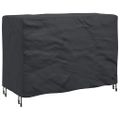 vidaXL Obal na nábytok Jednofarebný Čierna 140 x 70 x 90 cm 600D