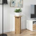 vidaXL Stojan na rastliny 2 ks Dub artisan 29,5 x 29,5 x 60 cm