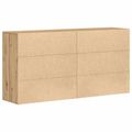 vidaXL Servírovacia skriňa 2 ks Remeselný dub 79 x 38 x 80 cm