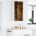 vidaXL Nástenná skrinka PORTO Dymová dub 40 x 31 x 80 cm