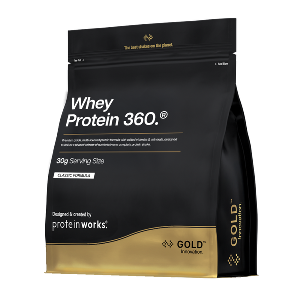 Whey Protein 360 ® - The Protein Works, jahoda & krém, 600 g