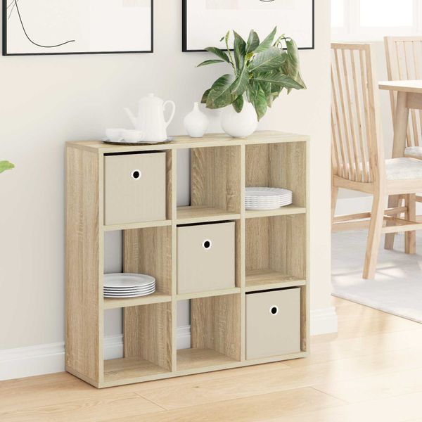 vidaXL Servírovacia skriňa so zásuvkou Sonoma dub 73,5 x 24 x 69,5 cm