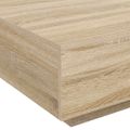 vidaXL Konferenčný stolík dub sonoma 80x80x31 cm drevotrieska
