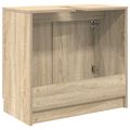 vidaXL Kúpeľňová skriňa Sonoma dub 64,5 x 33,5 x 59 cm