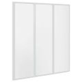 Vaňová zástena 141 x 132 cm 3 skladacie panely