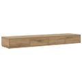 vidaXL Zásuvky pod posteľ Remeselný dub 140 x 36,5 x 16,5 cm