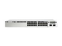 Network Essentials - prepínač - L3 - riadený - 24 x 10/100/1000 (PoE+) - Montovateľný do rozvádzača - PoE+ (445 W)