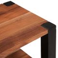 vidaXL Servírovacia skriňa Hnedá 70 x 30 x 75 cm Pevné akáciové drevo