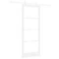 vidaXL Posuvné dvere ORKDAL 83 x 202 cm Biela