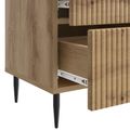 vidaXL Nočný stolík 2 ks Dub artisan 43 x 34,5 x 47,5 cm