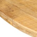 vidaXL Jedálenský stôl okrúhly 175x75 cm surové mangovníkové drevo