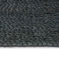 vidaXL Kusové koberce Tmavosivá 60 x 110 cm Juta