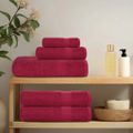 vidaXL Utierky na ruky FROGN 4 ks bordové 50x100 cm 360 g/m²