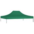 vidaXL Strecha na párty stan 4,5x3 m, zelená 270 g/m²