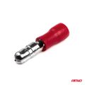 Elektrický konektor – kolík valcový 4mm 0.5-1.5mm2 10A 10 ks