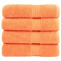 vidaXL Prémiové osušky SOLUND 4 ks fialové 100x150 cm 600 g/m2