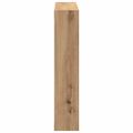 vidaXL Nástenná polička Artisan Dub 90x16x78 cm Drevo