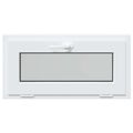 vidaXL Podkrovné okno RISOR 80 x 40 cm PVC a sklo