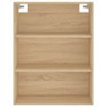 vidaXL Vysoká skrinka dub sonoma 69,5x34x180 cm spracované drevo