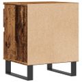 vidaXL Nočné stolíky 2 ks staré drevo 40x35x50 cm kompozitné drevo