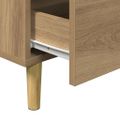 vidaXL Nočná skrinka Artisan Dub 40x35x69 cm Drevo