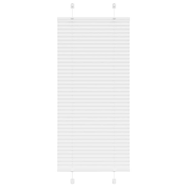 vidaXL plisovaná roleta biela 65x100 cm šírka látky 64,4 cm