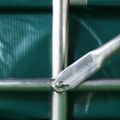vidaXL Garážový stan zelený 1,6x2,4 m PVC