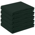 vidaXL Uterák na stôl 5 ks Oválny Tmavozelená 130 x 220 cm Polyester