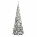 vidaXL Umelý vianočný stromček vyskakovací vločky snehu 50 LED 120 cm