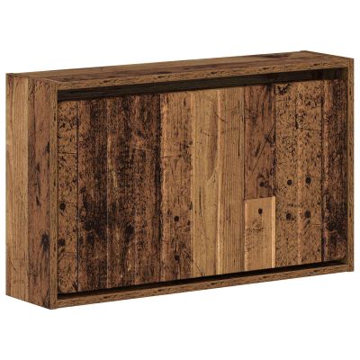 vidaXL Nástenný botník ZWOLLE 71 x 17 x 43 cm Kompozitné drevo