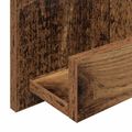 vidaXL Regál na časopisy Staré drevo 51 x 11 x 102 cm Kompozitné drevo