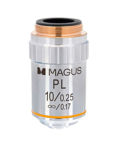Rovinný objektív s korekciou na nekonečno MAGUS MP10 10x/0,25 ∞/0,17