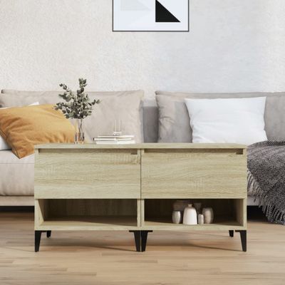 vidaXL Bočné stolíky 2 ks dub sonoma 50x46x50 spracované drevo